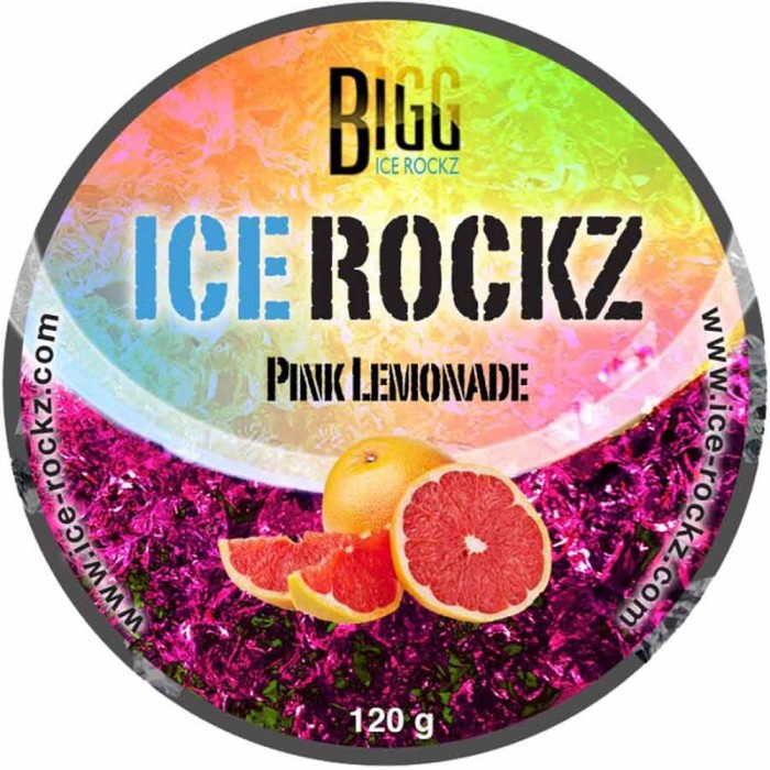 Ice Rockz Pink Lemonade 120g
